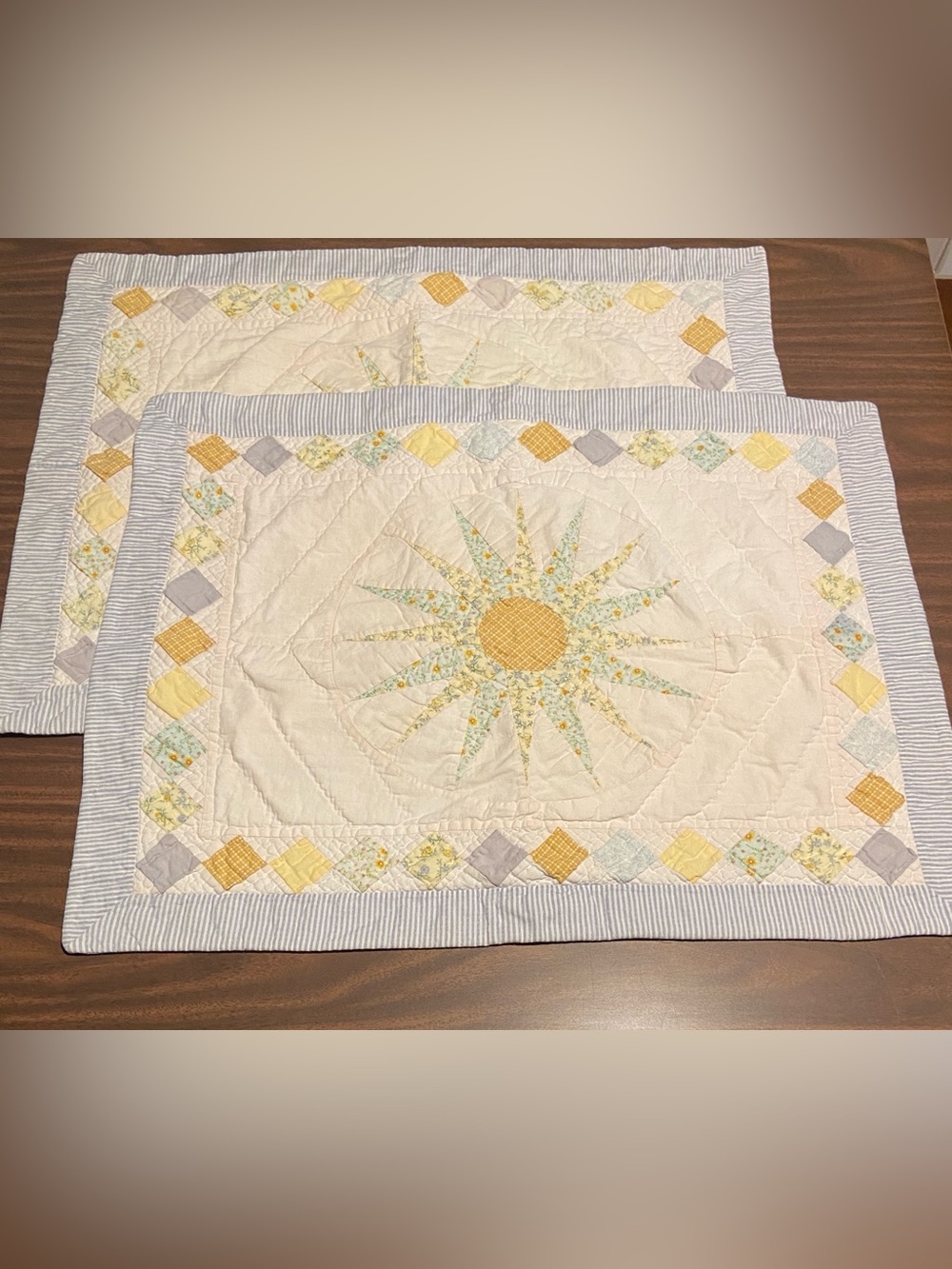 Vintage Patchwork Pillow Shams